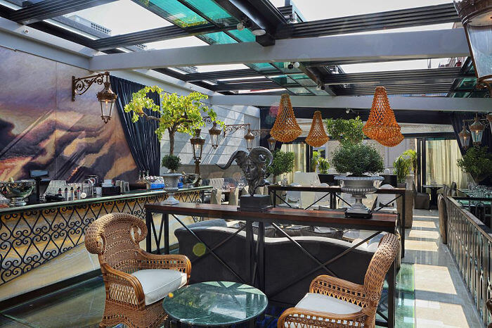 Le Pain Français - mobilier bar